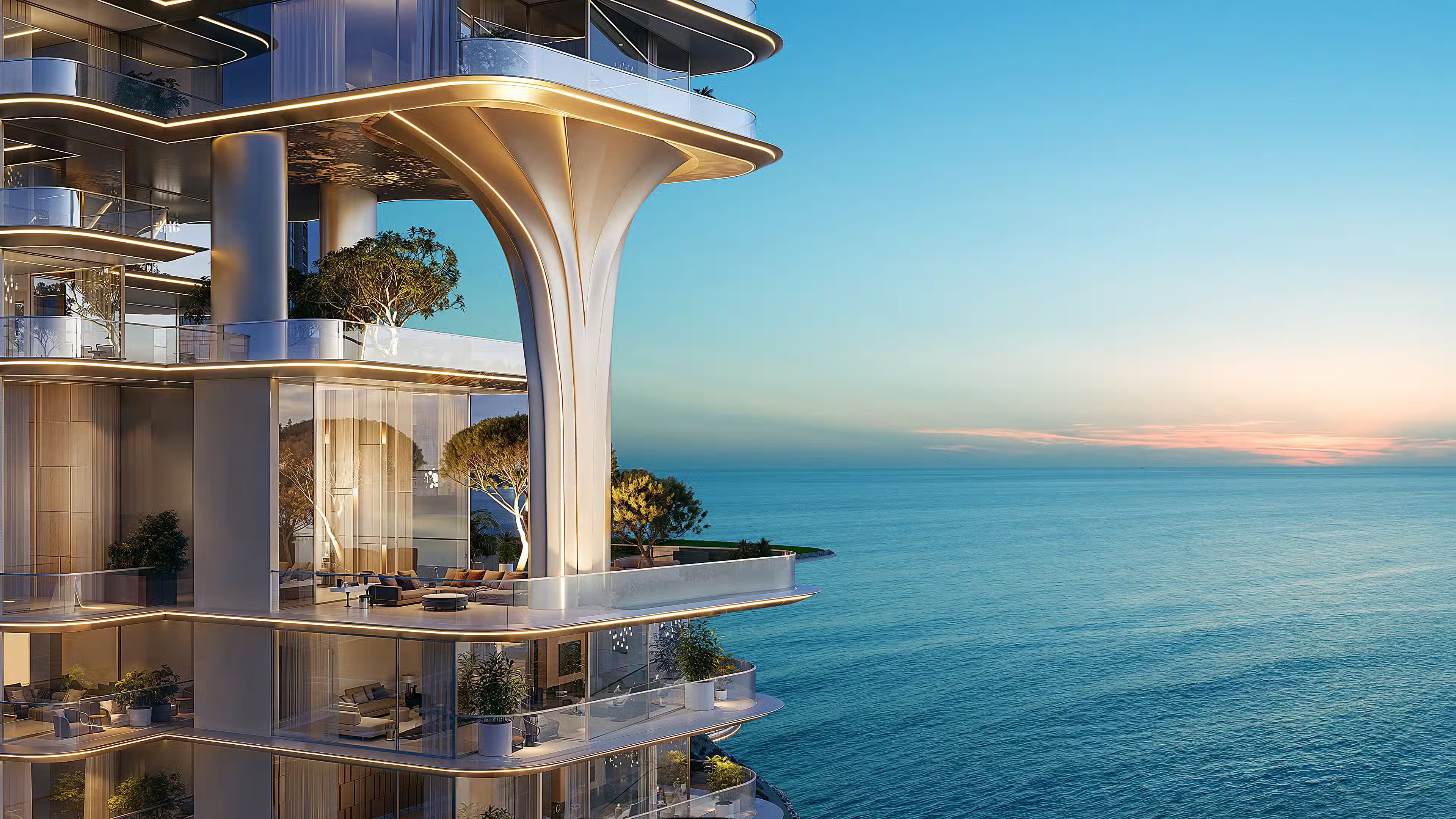 Breez Danube waterfront tower